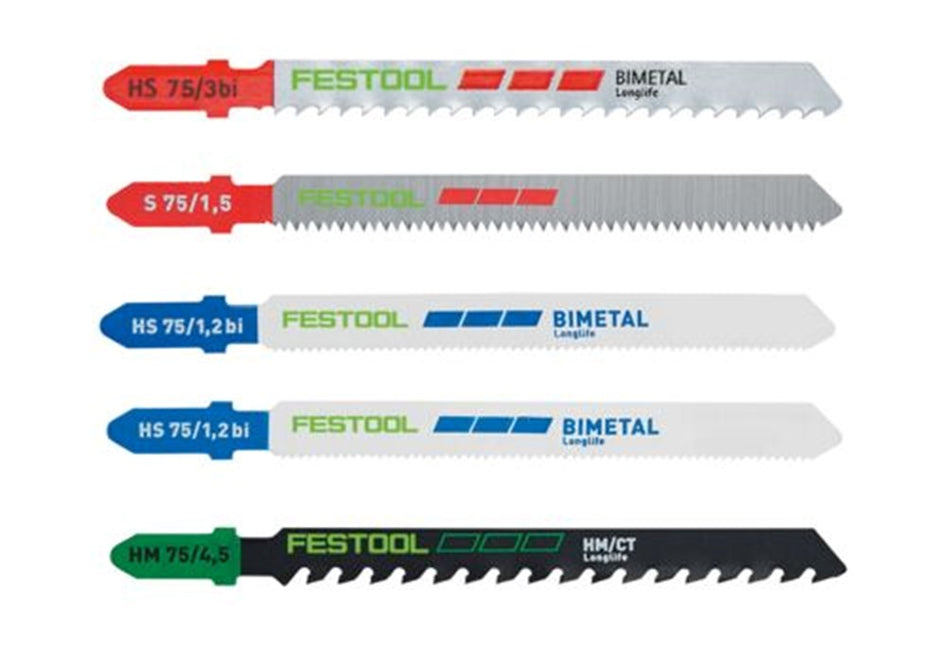 Festool STS-SORT/21 M/P/B DECOUPEERZAAGBLADSET