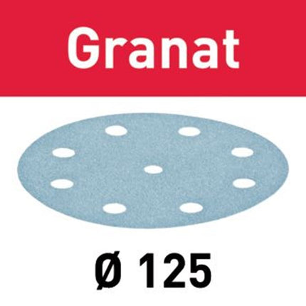 Schuurpapier GranatSTF D125/8
