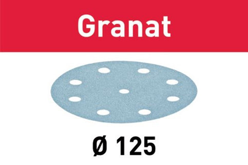 Schuurpapier GranatSTF D125/8