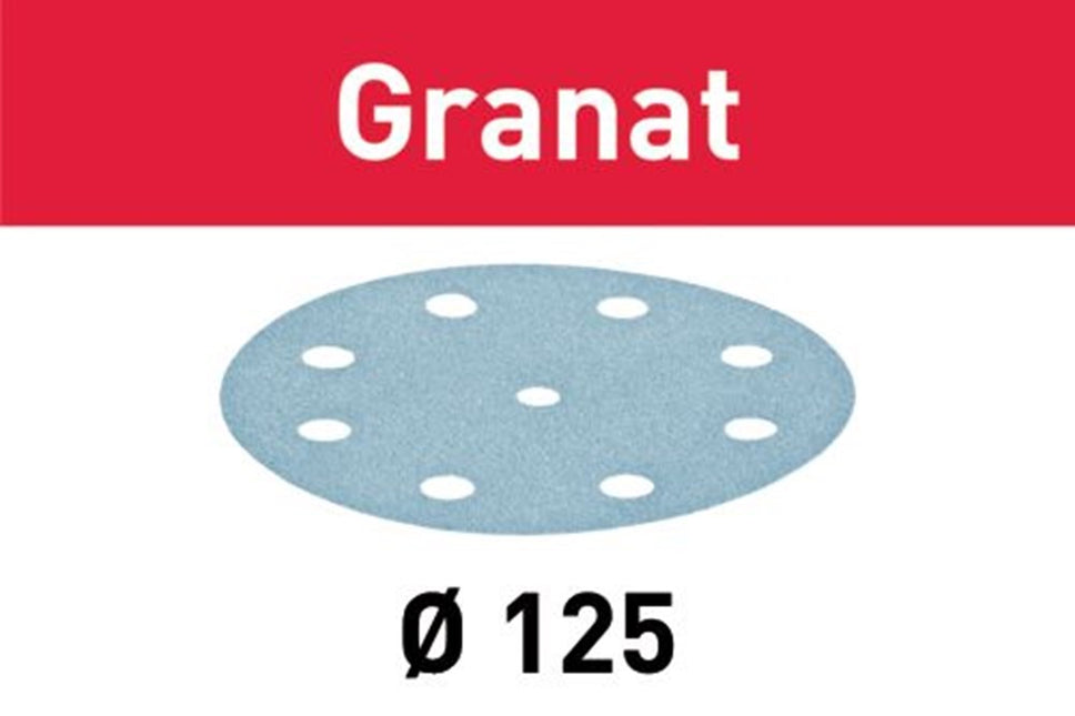 Schuurpapier GranatSTF D125/8