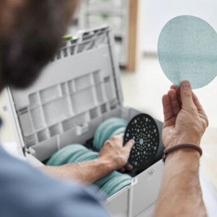 Schuurmateriaal-Systainer³ D150 GR NET SYS