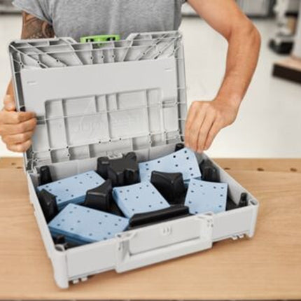 Festool SCHUURSCHIJVEN SYS-STF 80X133 GR-SET    BRILJ STICK FIX
