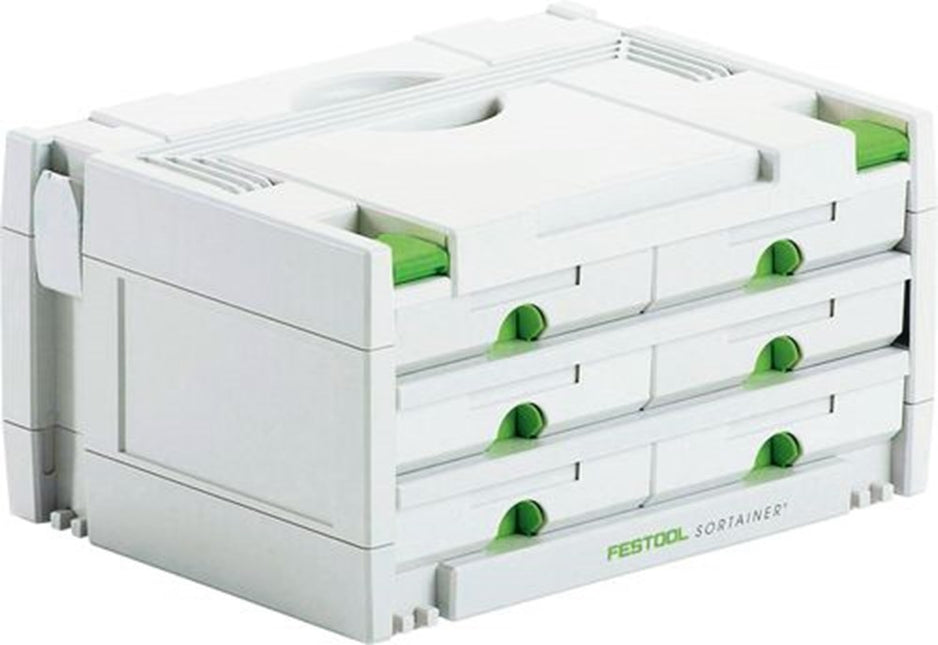 Festool SORTAINER SYS 3-SORT / 6                MET 6 LADEN