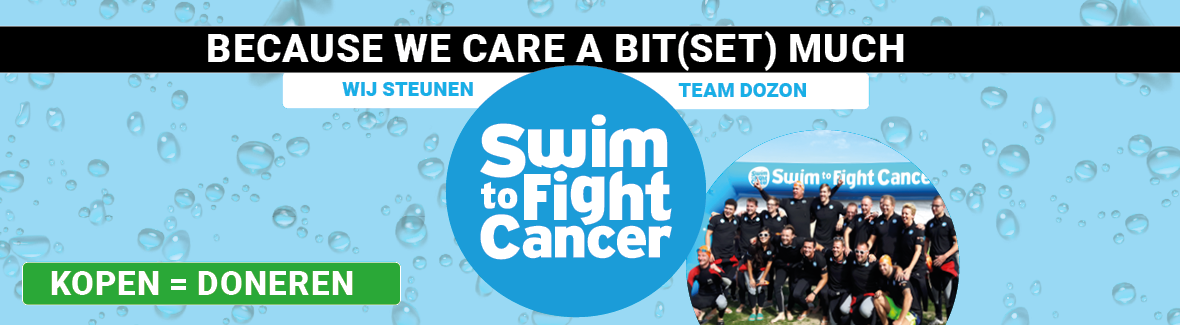 Sponsoractie Swim To Fight Cancer: KOPEN=DONEREN
