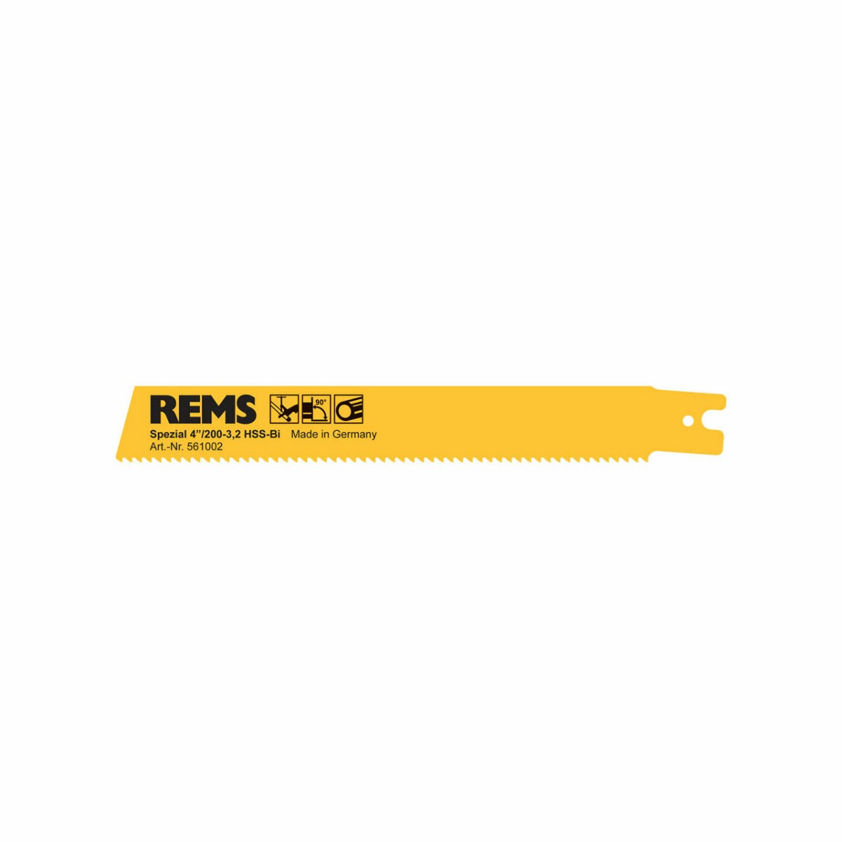 REMS Spezialzaagblad 4”/200-3,2 reciprozaagblad