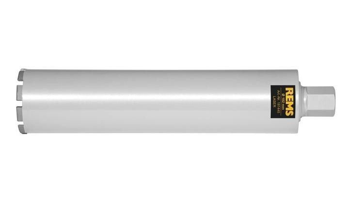 REMS Diamantkern boorkroon LS laser 52 mm x 420 mm met 5 diamantsegmenten 181420