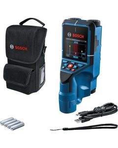 Bosch Blauw D-Tect 200 C 12V Muurscanner Detector met 4 Batterijen in Tas