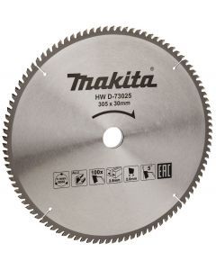 Makita D-73025 Cirkelzaagblad Aluminium 305x30 100T 5G
