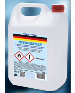 Desinfecterende alcohol reinigingsmiddel 5 Liter jerrycan desinfectiemiddel