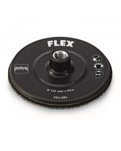 Flex D125- M14 Velcro Steunschijf 125mm - 364584