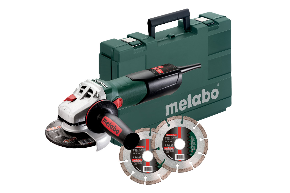 Metabo W 9-125 Quick Set 900W 125mm Haakse Slijper