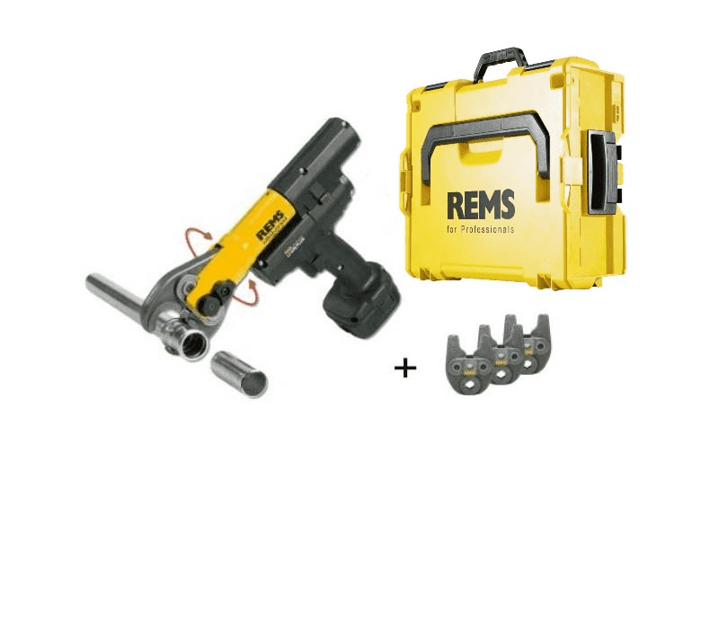 Rems Mini-Press AC Li-Ion Accuradiaalpers in L-Boxx