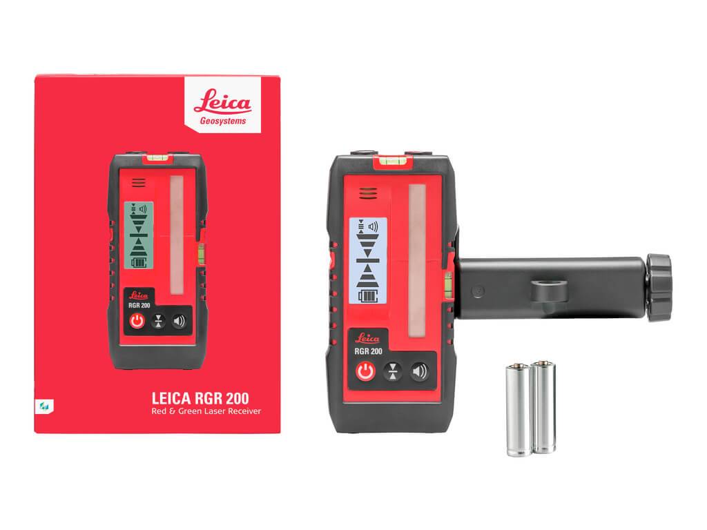 Leica RGR200 Laser Ontvanger voor rode en groene Lino Lijnlasers