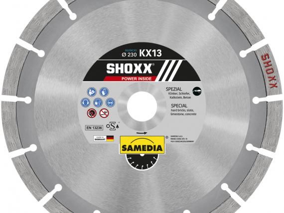 Samedia SHOXX KX13 Silencio Diamant-Zaagblad 300 x 25,4mm - 310092