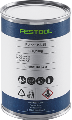 Festool PU NAT 4X-KA 65 Lijm PU Naturel 200056